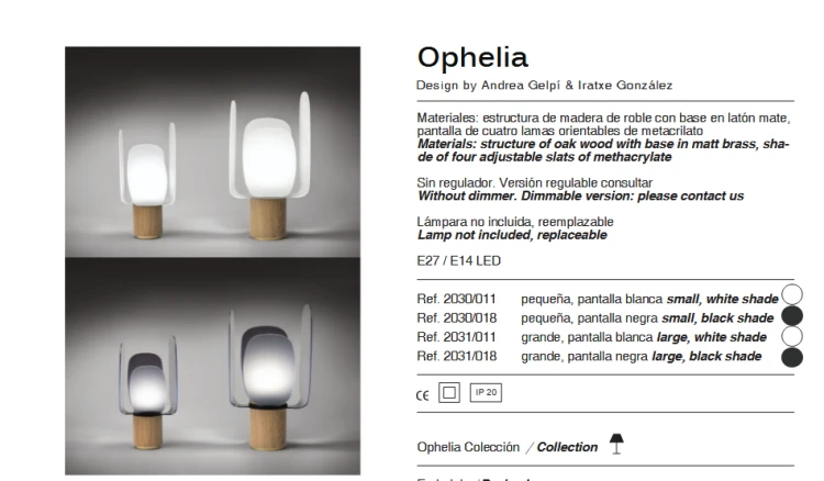 lampa stołowa, lampa  Alma Light