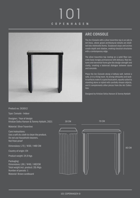 konsola, toaletka  101Copenhagen