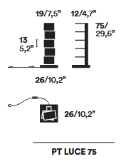 regał, regał stojący Opinion Ciatti