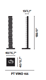 regał na wino, stojak na wino Opinion Ciatti