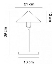 lampa stołowa, lampa  Alma Light