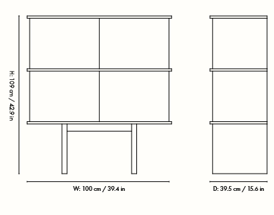 komoda, komoda  Ferm Living