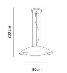 lampa wisząca, lampa sufitowa  Alma Light