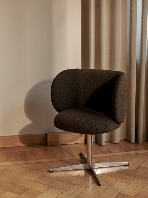 fotel, krzesło, fotel obrotowy Ferm Living