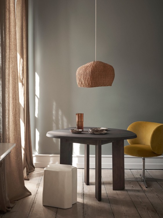 fotel, krzesło, fotel obrotowy Ferm Living