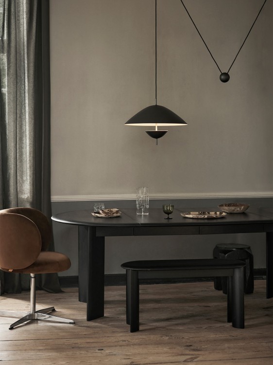 fotel, krzesło, fotel obrotowy Ferm Living