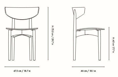 fotel, krzesło Ferm Living
