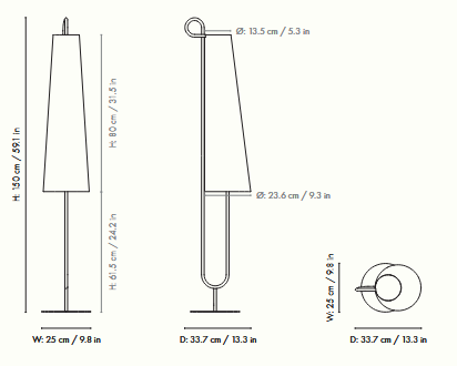 lampa podłogowa, lampa Ferm Living
