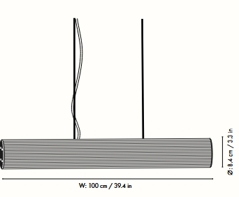 lampa wisząca, lampa sufitowa Ferm Living