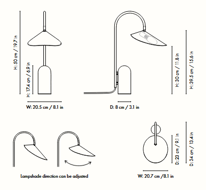 lampa podłogowa, lampa Ferm Living