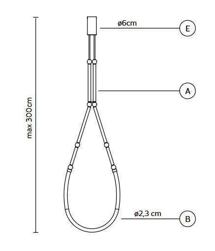 lampa wisząca, lampa Karman
