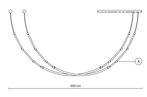lampa wisząca, lampa Karman
