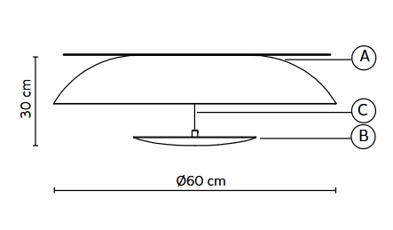 lampa wisząca, lampa Karman
