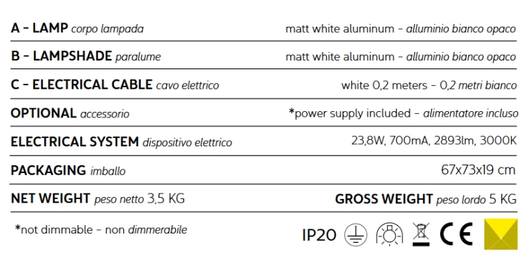 lampa wisząca, lampa Karman