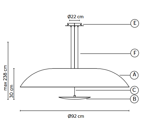 lampa wisząca, lampa Karman