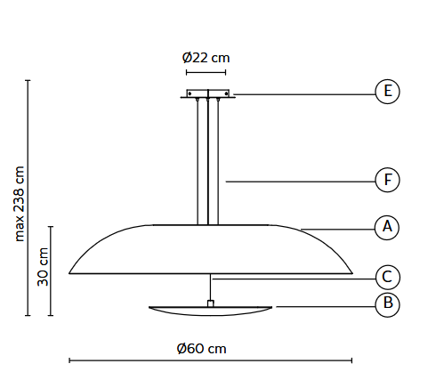 lampa wisząca, lampa Karman