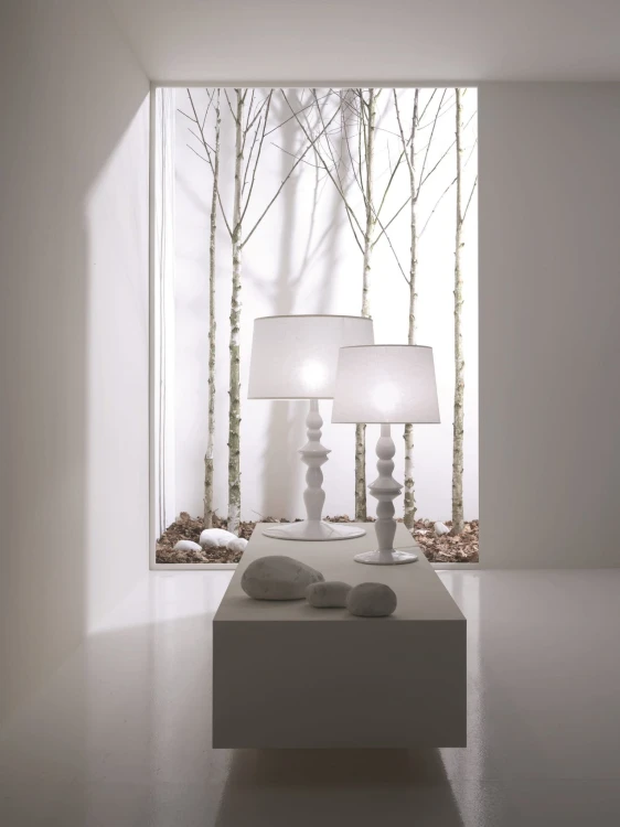 lampa  stołowa, lampa  Karman