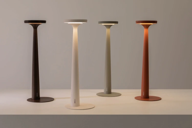 lampa bezprzewodowa, lampa stołowa Karman