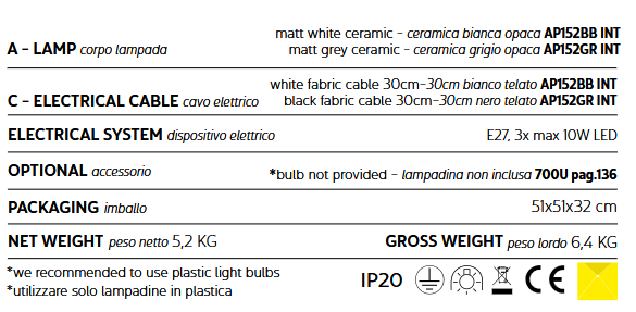 lampa ścienna, kinkiet Karman