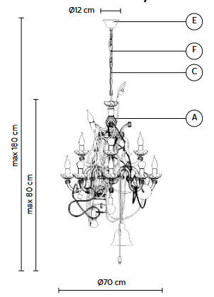 lampa  wisząca, lampa  Karman