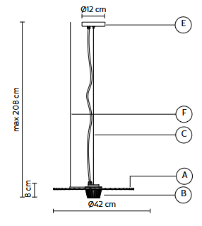 lampa  wisząca, lampa  Karman