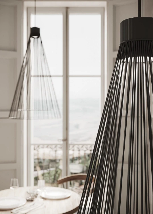 lampa  wisząca, lampa  Karman