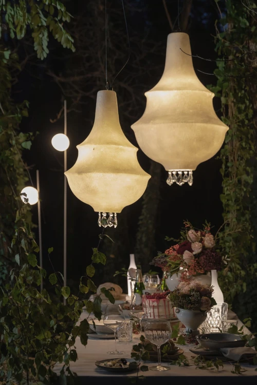lampa  wisząca, lampa ogrodowa  Karman