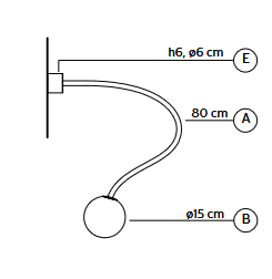lampa ścienna, kinkiet Karman