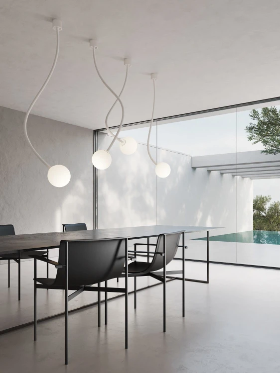 lampa  wisząca, lampa Karman