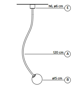 lampa  wisząca, lampa Karman