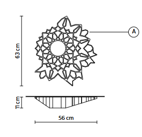 lampa sufitowa, kinkiet Karman