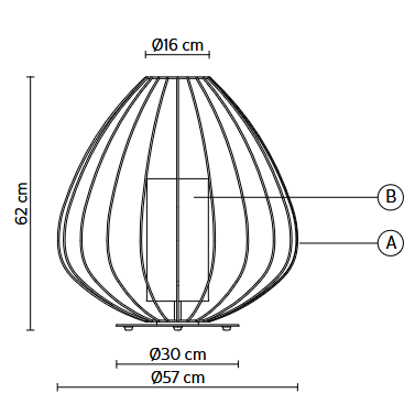 lampa stołowa, lampa Karman