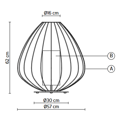 lampa stołowa, lampa Karman