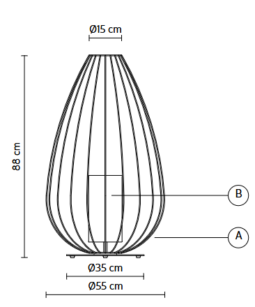 lampa stołowa, lampa Karman