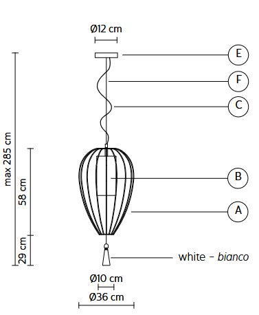 lampa wisząca, lampa Karman