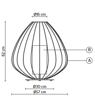 lampa stołowa, lampa Karman