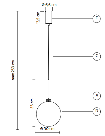 lampa wisząca, lampa Karman