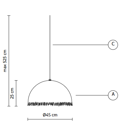 lampa wisząca, lampa Karman
