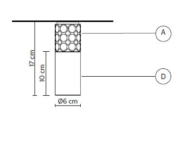 lampa wisząca, lampa sufitowa  Karman
