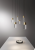 lampa wisząca, lampa sufitowa  Karman