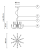 lampa wisząca, lampa sufitowa  Karman