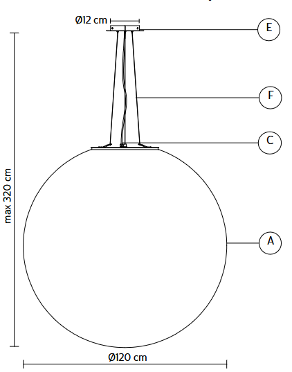lampa wisząca, lampa Karman