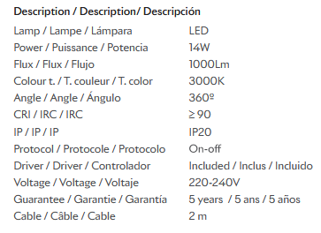 lampa wisząca, lampa Robin