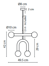 lampa wisząca, lampa Robin
