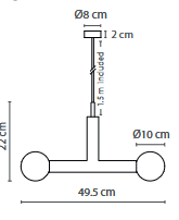 lampa wisząca, lampa Robin