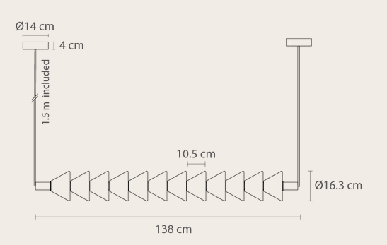 lampa wisząca, lampa Robin