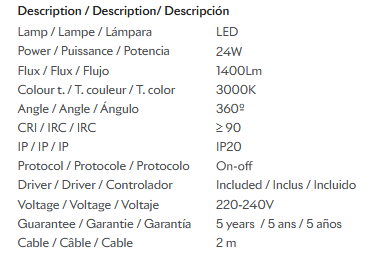lampa wisząca, lampa Robin