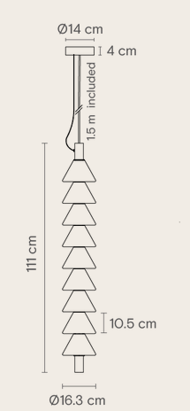 lampa wisząca, lampa Robin