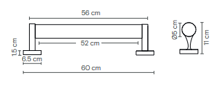 lampa ścienna, kinkiet Robin