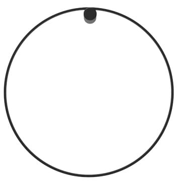 lampa ścienna, kinkiet Robin